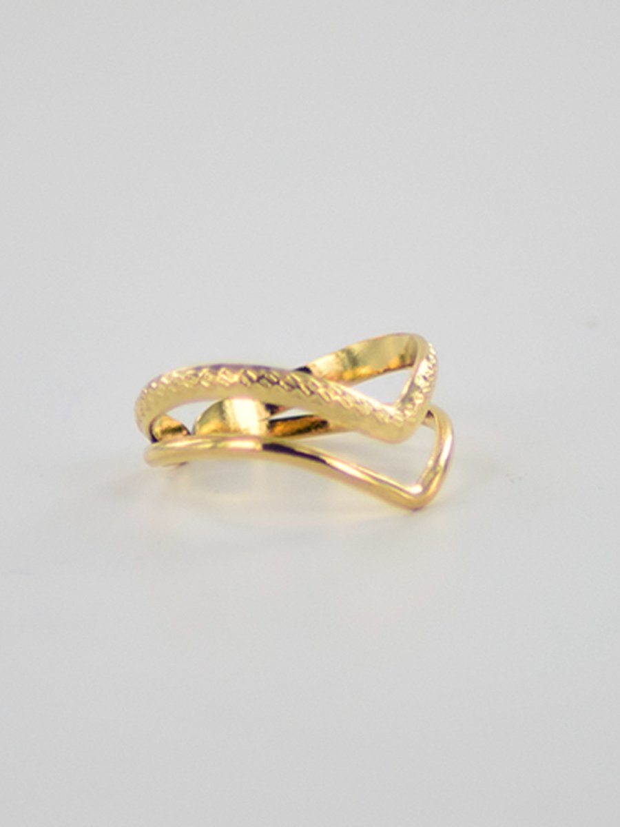 Ring V-shape - goud