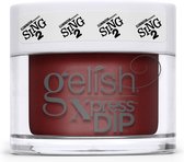 Gelish Xpress Dip RED SHORE CITY ROUGE 43 Gr.