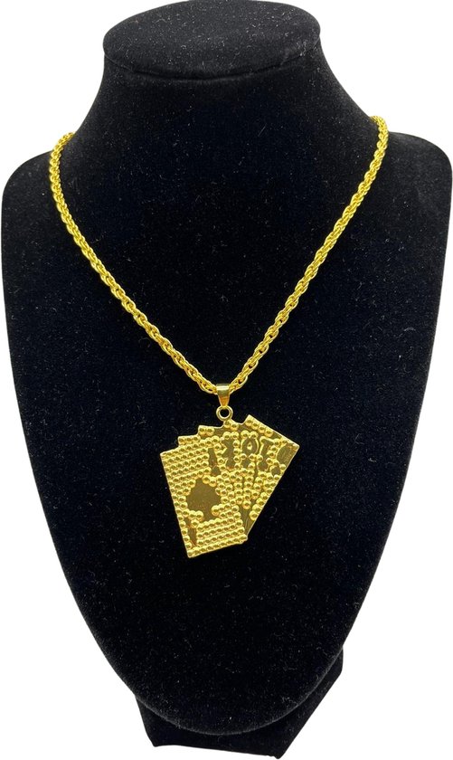 Poker, Kaarten, Chain, Ketting, Hanger, Texas Hold’em, Casino