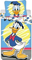 KD® - Donald Duck - Dekbedovertrek - Eenpersoons - 140 x 200 cm - Katoen