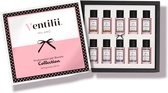 Wasparfum cadeaupakket 10x20ml – Ventilii Milano - het perfecte cadeau / proefpakket voor verjaardag moederdag valentijnsdag Kerstmis Sinterklaas