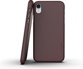 Nudient Thin Precise Case Apple iPhone XR V3 Sangria Red
