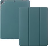 Tablet Hoes + Standaardfunctie - Geschikt voor iPad Hoes 5e, 6e, Air 1e, Air 2e Generatie - 9.7 inch (2017/2018) - Donker Groen