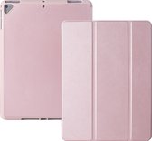 Tablet Hoes + Standaardfunctie - Geschikt voor iPad Hoes 5e, 6e, Air 1e, Air 2e Generatie - 9.7 inch (2017/2018) - Roze Goud