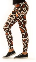 Dierenprint legging van Festivalleggings - Giraffe - High Waist - Comfortabel - Ademend - Zachte Stof