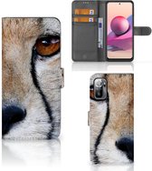 Bookcase Xiaomi Redmi Note 10/10T 5G | Poco M3 Pro Hoesje Cheetah
