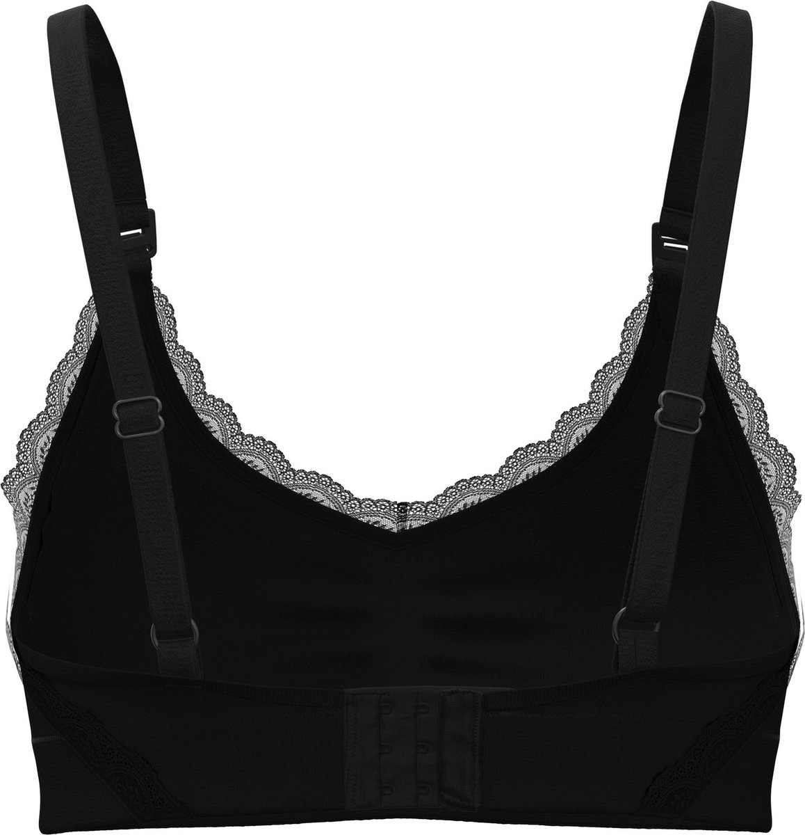 Noppies Beha Seamless nursing bra lace Zwangerschap Black
