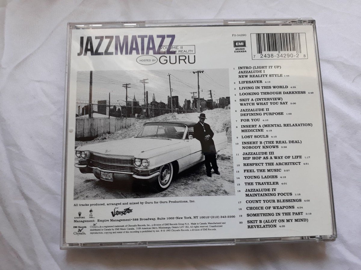 Jazzmatazz 2, Guru CD (album) Muziek bol