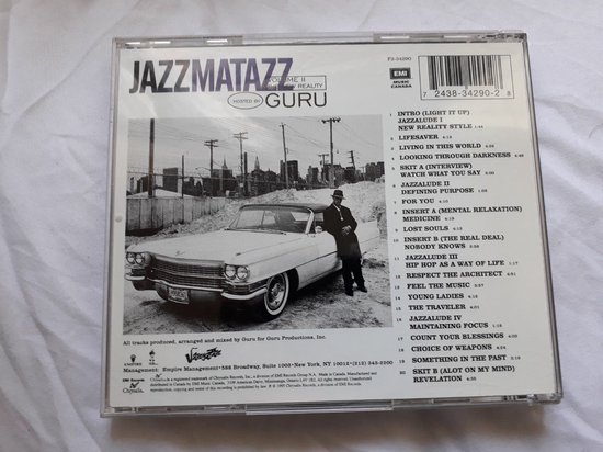 Guru – Jazzmatazz Volume II Guru's Jazzmatazz, Vol. 2: The New Reality - Wikipedia