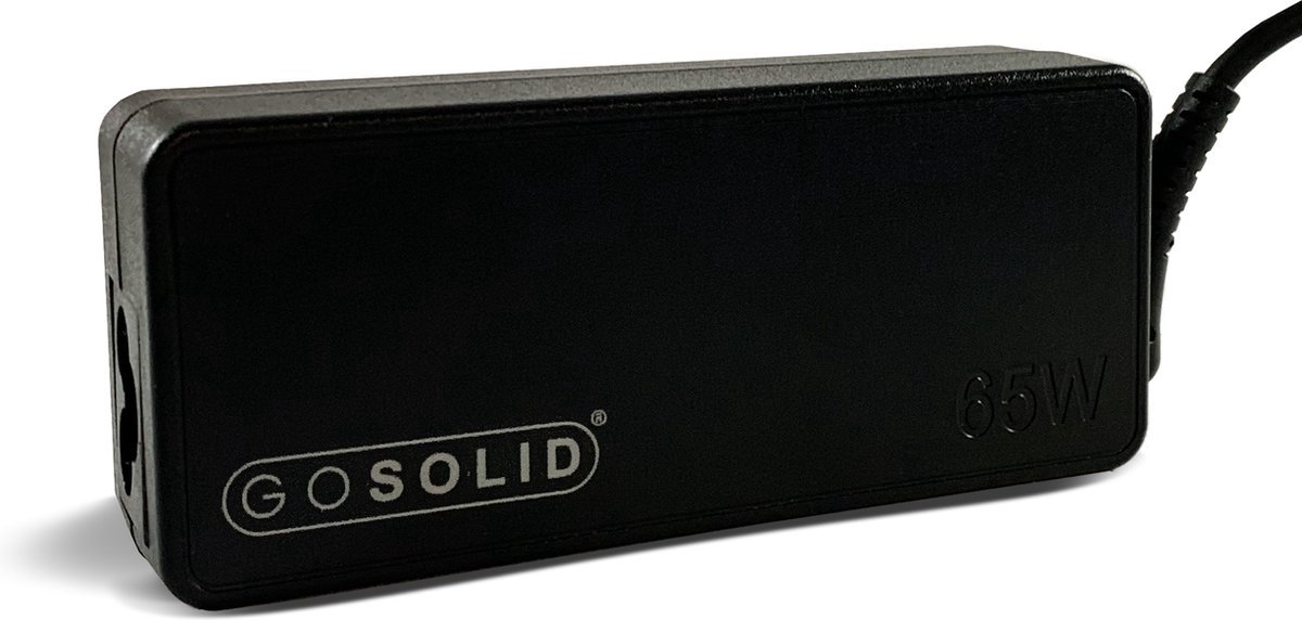 GO SOLID! ® USB-C Laptop Oplader - 45W - Universeel - Lenovo - HP - Acer - Asus - Dell