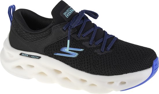 Skechers Go Run Swirl Tech-Dash Charge 128793-BLK, Vrouwen, Zwart, Hardloopschoenen, maat: 35,5