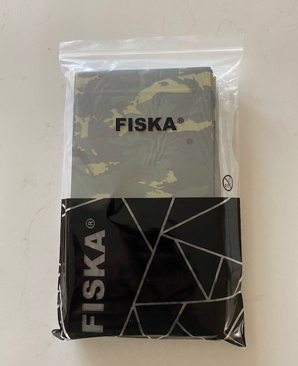 FISKA 12x Uitdeelzakjes Leger - Uitdeelzakjes - Feestzakjes - Trakteerzakjes - Cadeauzakjes - Themafeest - Kinderfeestje - Kinderverjaardag - Uitdeelcadeaus - Uitdeelzakjes Camouflage — afbeelding 2