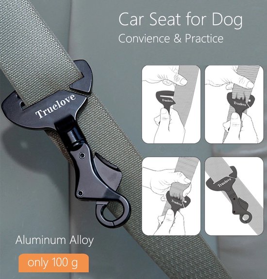 Ceinture de sécurité pour chien - Ceinture de sécurité pour voiture -  Ceinture de
