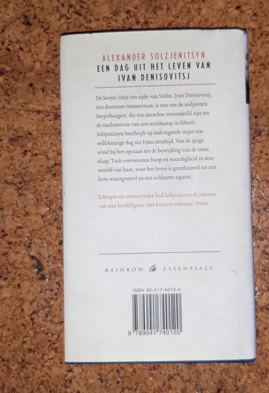 Een Dag Uit Het Leven Van Ivan Denisovitsj, A. Solzjenitsyn 9789041740120 Boeken bol