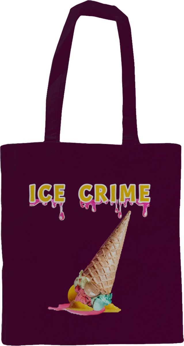 OddityPieces -The ODD Bags - Tas - Bordeaux Rood - ICE CRIME!