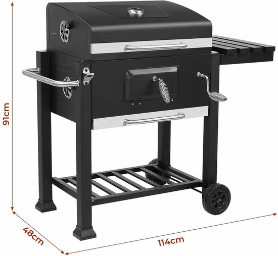 BeBetter BBQ - Houtskoolbarbecues - Barbecue - Luxe Barbeque - 5-10 Personen van BeBetter BBQ — afbeelding 5