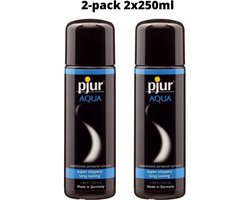 Pjur Aqua glijmiddel waterbasis - 2x250ml (2-pack)