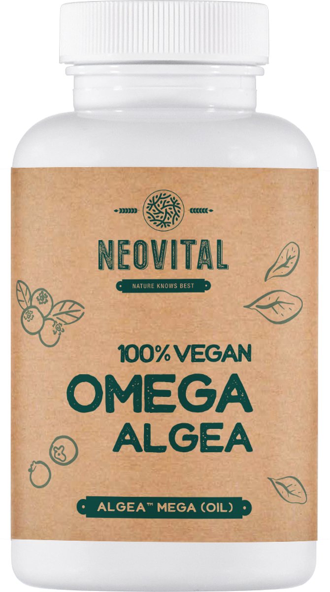 Goedkoopste Neovital Vegan Omega Algea - de vegan Omega3 capsule