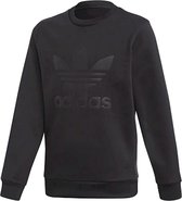 adidas Originals Debossed Crew Sweatshirt Kinderen zwart 7/8 jaar