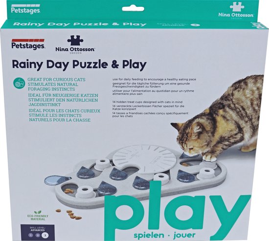 Nina Ottosson kattenspel puzzle and play rainy day