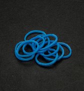 Joy Craft - loomelastiekjes - 6200/0850 - Elastieken Neon Blue