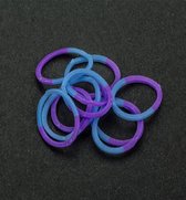 Joy Craft - loomelastiekjes - 6200/0835 - Elastieken Purple/Blue