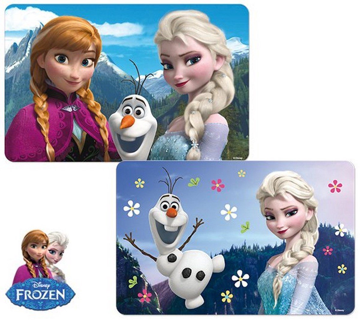 Frozen placemat set van 2 verschillende