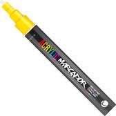 MTN Acrylic Marcador - Verfstift - fijne punt van 1 mm - permanent - Goud