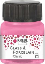 Glasverf - Porseleinverf - Roze - Classic - Glazuur look - Kreul - 20 ml