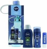 Nivea Hydrata&go Shower Gel 50ml + Desodorante 35ml + Balsamo Labial