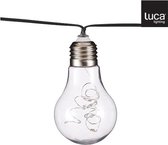Luca Lighting Feestverlichting met Solar LED Verlichting - L180 cm - Transparant