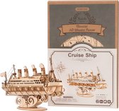 Robotime Cruise schip  - 3D - Houten puzzel - DIY - Bouwpakket - Vintage schip