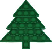 Fidget toys pop it - Kerstboom - Kerstmis - Kerst - Speelgoed - Anti stress - Concentratie verhogend - groen - Kerstcadeau