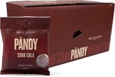 Pandy Active Lifestyle Candy - Sour Cola - Low Sugar - High Fiber Snack - 14 x 50 gram