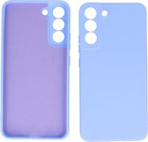Coque Samsung Galaxy S22 Plus - 2,0 mm d'épaisseur - Fashion arrière tendance - Coque en Siliconen - Violet
