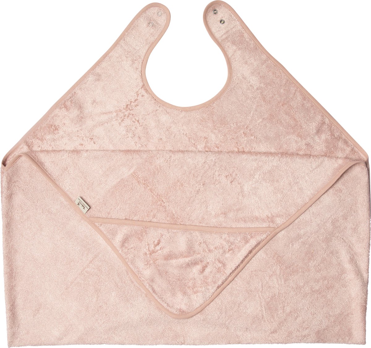 Timboo - cuddle towel adult / baby - Misty rose