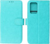 Samsung Galaxy A53 5G Hoesje - Book Case Telefoonhoesje - Kaarthouder Portemonnee Hoesje - Wallet Cases - Groen