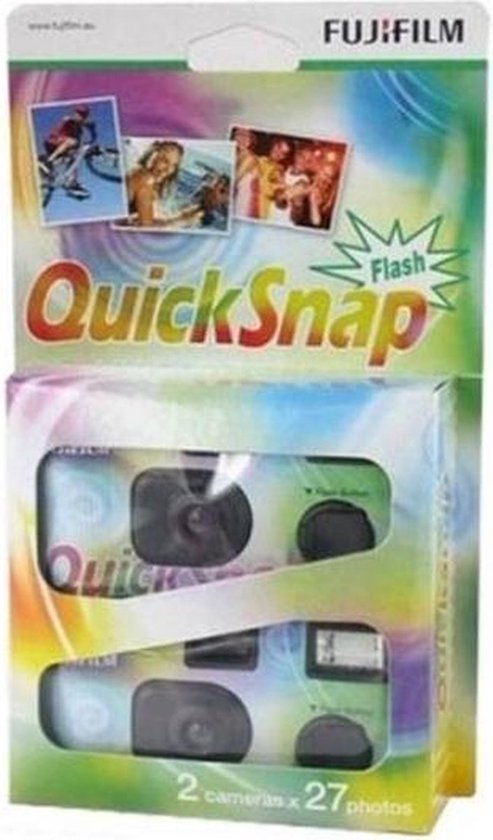 Fujifilm Quicksnap Flash 27 - 2-pack - Wegwerpcamera