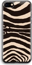 Case Company® - iPhone 7 hoesje - Arizona Zebra - Soft Cover Telefoonhoesje - Bescherming aan alle Kanten en Schermrand