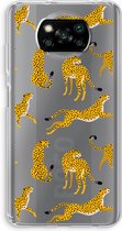 Case Company® - Poco X3 Pro hoesje - Luipaard - Soft Cover Telefoonhoesje - Bescherming aan alle Kanten en Schermrand