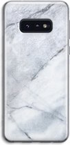Case Company® - Samsung Galaxy S10e hoesje - Witte marmer - Soft Cover Telefoonhoesje - Bescherming aan alle Kanten en Schermrand