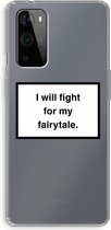 Case Company® - OnePlus 9 Pro hoesje - Fight for my fairytale - Soft Cover Telefoonhoesje - Bescherming aan alle Kanten en Schermrand