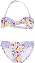 Meisjes Bikini - Happyday - Lila - Maat 12 jaar (152 cm)