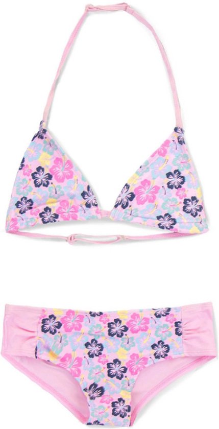 Bikini Filles - Fleurs - Rose - Taille 10 ans (140 cm)
