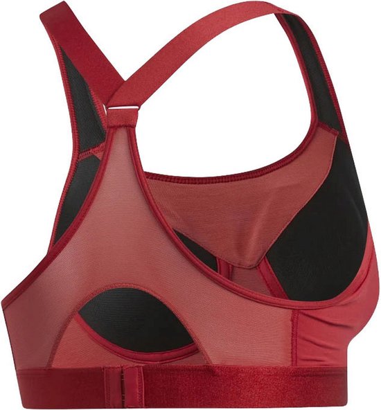 adidas Performance Stronger For It Racer Bra beha Vrouwen kastanje Xs