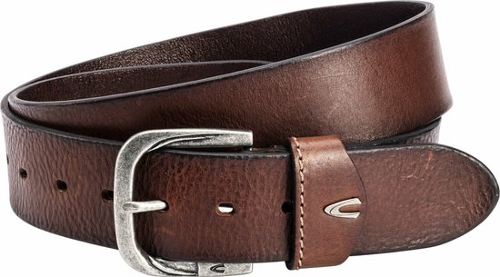 camel active Riem Belt made of high quality leather - Maat menswear-L - Braun