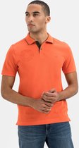 camel active Poloshirt met korte mouwen in zuiver katoen