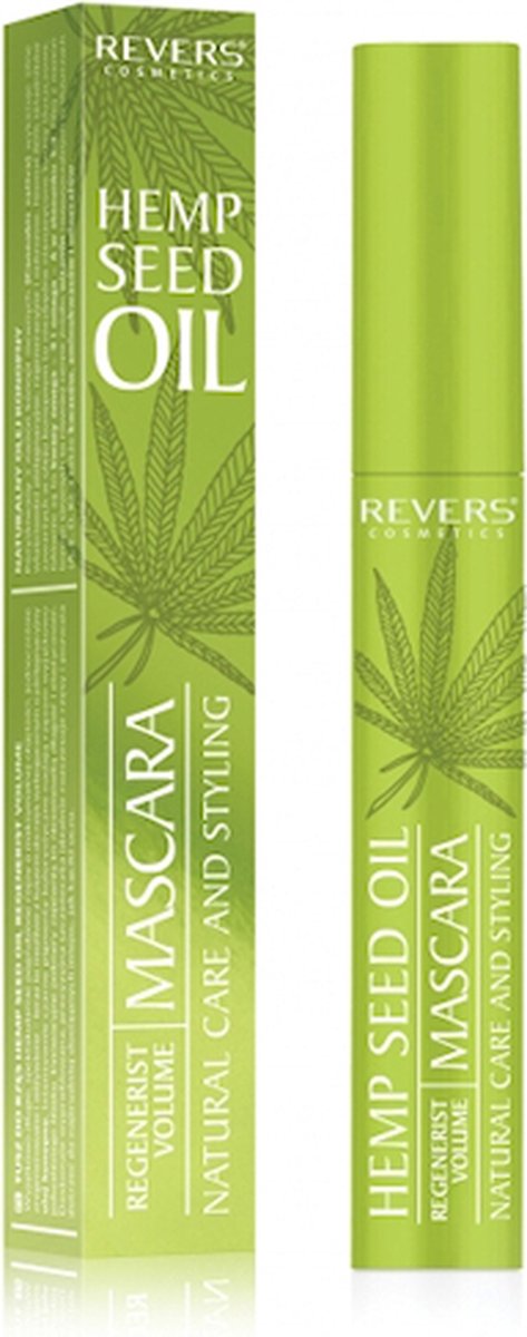 REVERS Cosmetics Hemp Seed Oil Regenerist Volume Mascara – Zwart – 12 ml – Verlengende & Volume Mascara met Hennepzaadolie