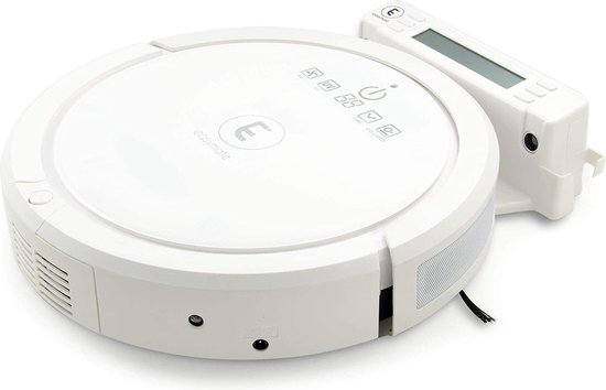 Foto: Cleandays robotstofzuiger met dweilfunctie slimme navigatie dweilrobot robotstofzuiger met laadstation werkt met huisdieren inclusief nederlandstalige app afstandsbediening d2 001