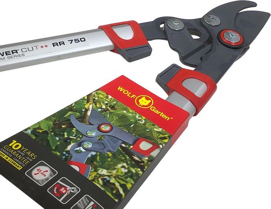 WOLF-Garten Takkenschaar POWER CUT** RR 750 - lengte 750mm - aluminium hefboomarmen - 3x meer kracht - messpanning instelbaar van WOLF-Garten — afbeelding 4